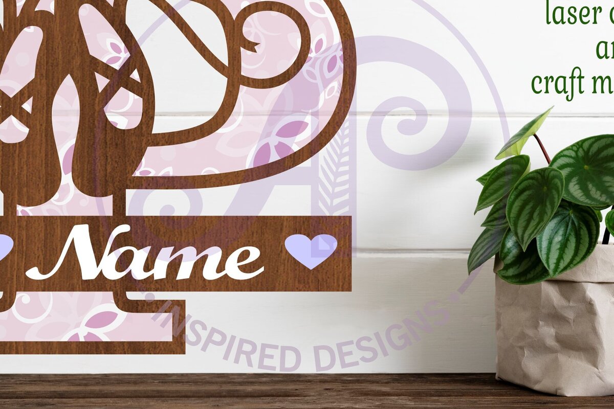 Intra απο ξύλο plywood 3mm-4mm πάχος Μονόγραμμα με κεφαλαίο παπούτσι μπαλέτου Επιστολή P Δίασταση 9x9 cm INTRAFABR-91015540