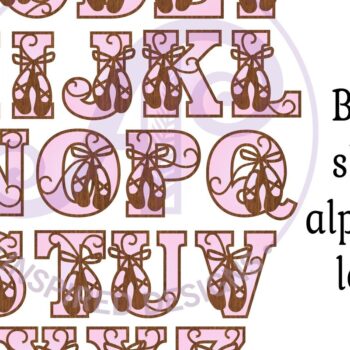 Intra απο ξύλο plywood 3mm-4mm πάχος Παπούτσια μπαλέτου Letters Alphabet X 26 Δίασταση 5x5 cm INTRAFABR-90850762 - Image 4