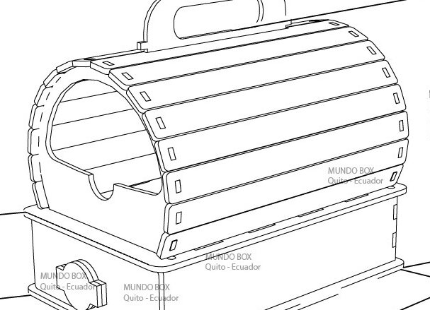 Intra απο ξύλο plywood 3mm-4mm πάχος Bar Barrel Wine Liquor Holder Δίασταση 4x4 cm INTRAFABR-122626406