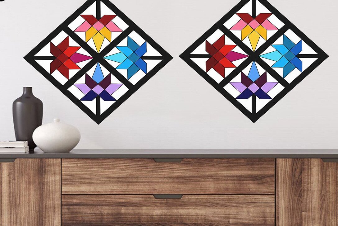 Intra απο ξύλο plywood 3mm-4mm πάχος Παπλωματοθήκη αχυρώνα κομμένο με λέιζερ παραδοσιακό Δίασταση 15x15 cm INTRAFABR-37056851