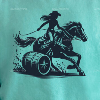 Intra απο ξύλο plywood 3mm-4mm πάχος Barrel Racing Woman and Man on Horse Δίασταση 40x40 cm INTRAFABR-97994207 - Image 4
