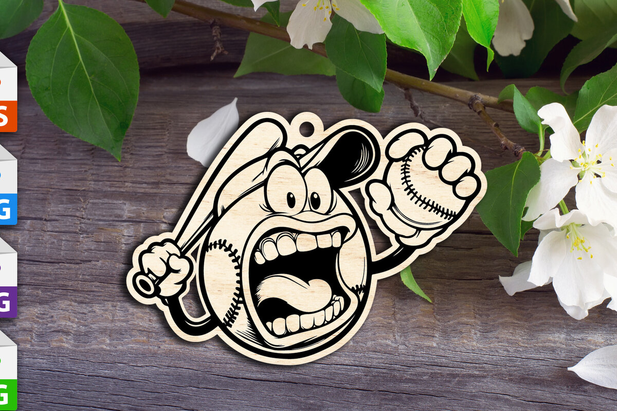 Intra απο ξύλο plywood 3mm-4mm πάχος Ετικέτα τσάντα μπέιζμπολ Δίασταση 30x20 cm INTRAFABR-92904889