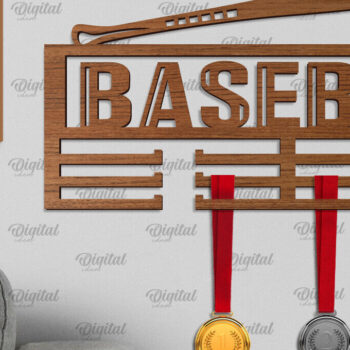 Intra απο ξύλο plywood 3mm-4mm πάχος Μπέιζμπολ Οθόνη Δίασταση 30x20 cm INTRAFABR-96281805 - Image 1