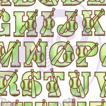 Intra απο ξύλο plywood 3mm-4mm πάχος Μπέιζμπολ/σόφτμπολ Γράμματα νυχτερίδας και μπάλας Δίασταση 5x5 cm INTRAFABR-89968556 - Image 4