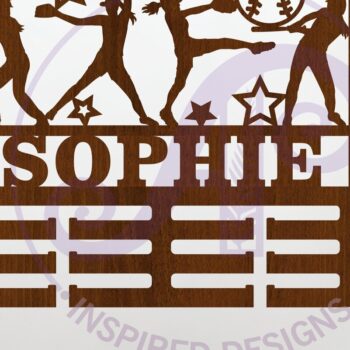 Intra απο ξύλο plywood 3mm-4mm πάχος Κάτοχος μεταλλίου μπέιζμπολ/σοφτμπολ Γυναίκα Να Δίασταση 34x34 cm INTRAFABR-79561221 - Image 1