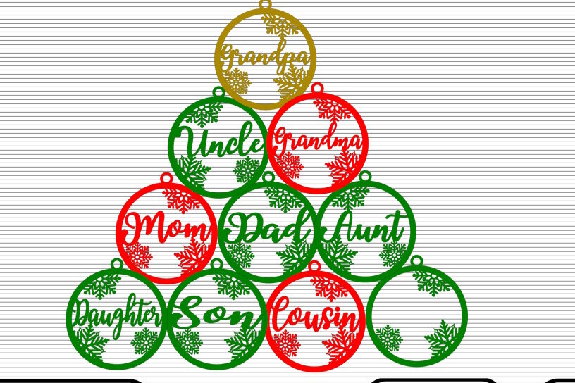 Intra απο ξύλο plywood 3mm-4mm πάχος Baubles Basic Family Name - Fi Δίασταση 8x8 cm INTRAFABR-50199125