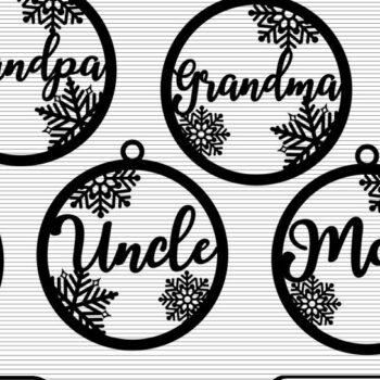 Intra απο ξύλο plywood 3mm-4mm πάχος Baubles Basic Family Name - Fi Δίασταση 8x8 cm INTRAFABR-50199125 - Image 2