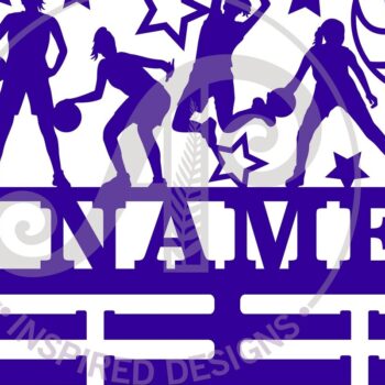 Intra απο ξύλο plywood 3mm-4mm πάχος Μπάσκετ Γυναικείο Όνομα Κάτοχος Μεταλλίου Δίασταση 34x34 cm INTRAFABR-68185323 - Image 3