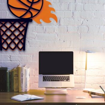 Intra απο ξύλο plywood 3mm-4mm πάχος Basketball Layered , Sports Δίασταση 30x20 cm INTRAFABR-62541213 - Image 3