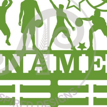 Intra απο ξύλο plywood 3mm-4mm πάχος Αποκοπής Κάτοχος Μεταλλίου Μπάσκετ Δίασταση 34x34 cm INTRAFABR-66504311 - Image 3