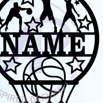 Intra απο ξύλο plywood 3mm-4mm πάχος αποκοπής Name Basketball Δίασταση 30x20 cm INTRAFABR-67173721 - Image 5