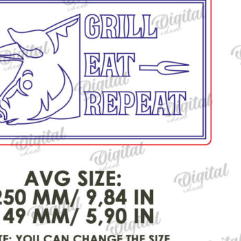 Intra απο ξύλο plywood 3mm-4mm πάχος σανίδα κοπής BBQ Δίασταση 30x20 cm INTRAFABR-121988992 - Image 2