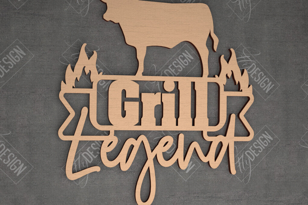 Intra απο ξύλο plywood 3mm-4mm πάχος Πινακίδα ψησίματος μπάρμπεκιου | Πινακίδα τοίχου | CNC Δίασταση 30x20 cm INTRAFABR-102187009