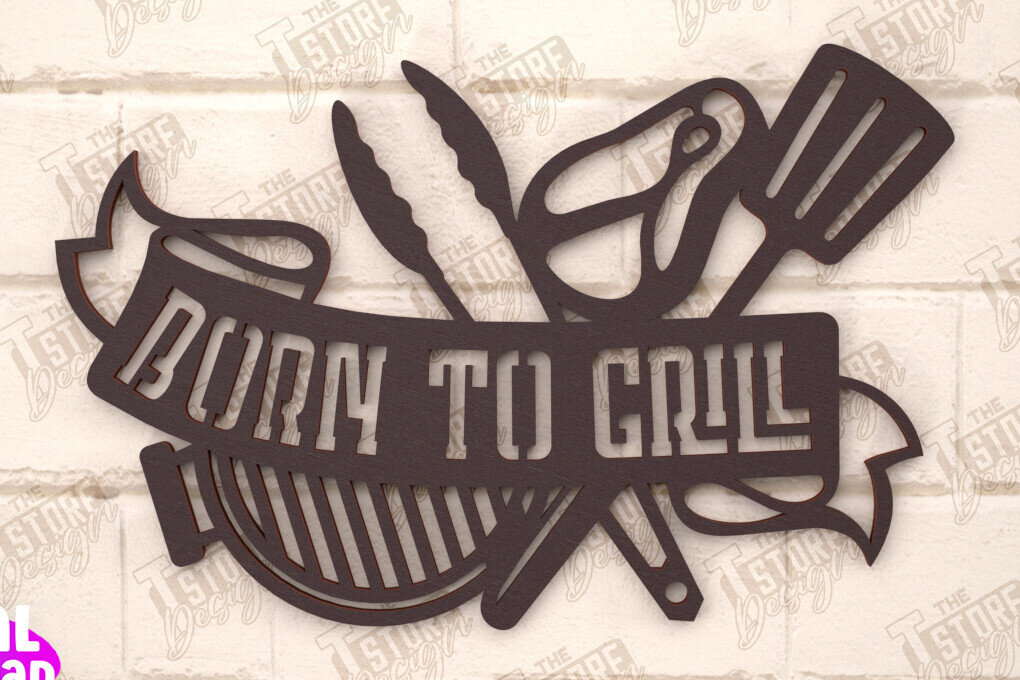 Intra απο ξύλο plywood 3mm-4mm πάχος Πινακίδα ψησίματος μπάρμπεκιου | Πινακίδα τοίχου | CNC Δίασταση 30x20 cm INTRAFABR-101995273