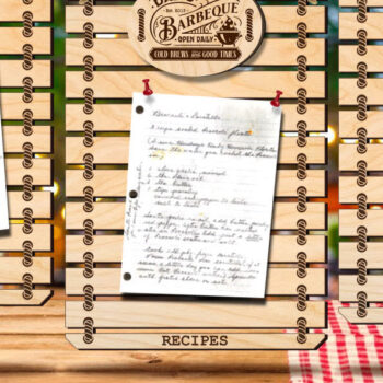 Intra απο ξύλο plywood 3mm-4mm πάχος BBQ για DAD | Δώρο Ημέρα του Πατέρα Δίασταση 30x20 cm INTRAFABR-68201057 - Image 3