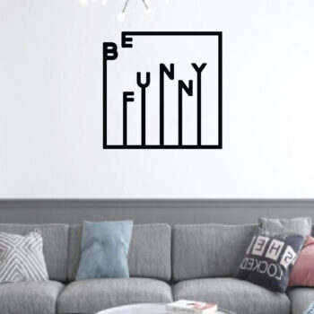 Intra απο ξύλο plywood 3mm-4mm πάχος Γίνε αστεία διακόσμηση τοίχου, κοπής με λέιζερ Δίασταση 40x40 cm INTRAFABR-62969330 - Image 3