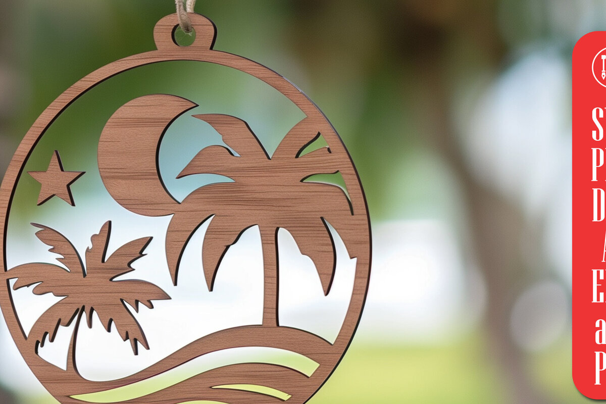 Intra απο ξύλο plywood 3mm-4mm πάχος Διακοσμητικά παραλίας με λέιζερ Δίασταση 4x4 cm INTRAFABR-101666969