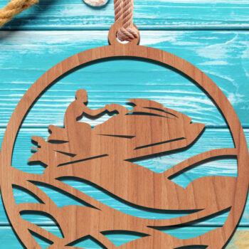 Intra απο ξύλο plywood 3mm-4mm πάχος Δέσμη με στολίδια παραλίας Δίασταση 8x8 cm INTRAFABR-111847979 - Image 4