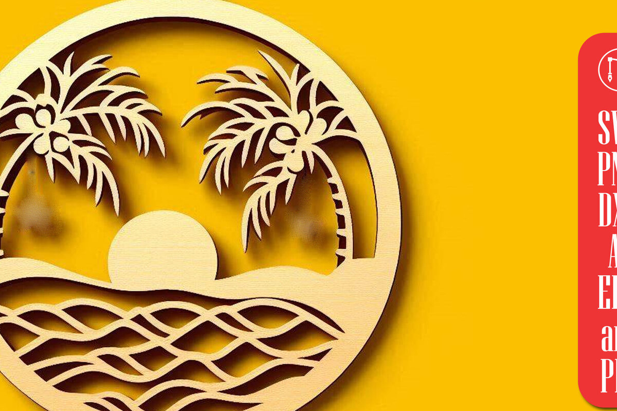 Intra απο ξύλο plywood 3mm-4mm πάχος Διακοσμητικά παραλίας με λέιζερ Δίασταση 4x4 cm INTRAFABR-101609272