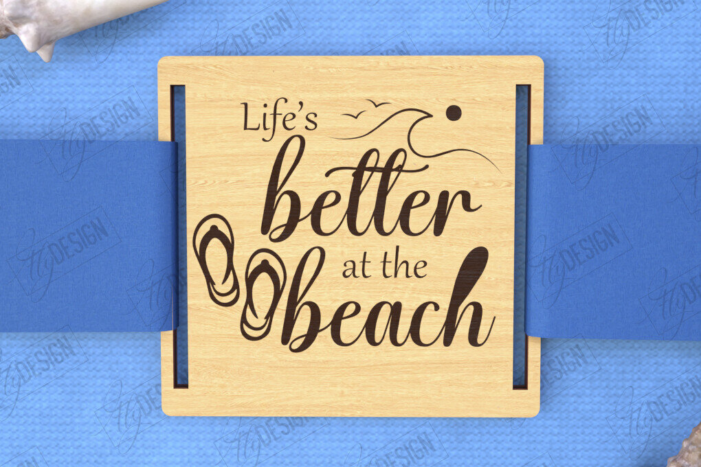 Intra απο ξύλο plywood 3mm-4mm πάχος ετικέτας πετσέτας παραλίας | Ετικέτα καλοκαιριού Δίασταση 5x10 cm INTRAFABR-122461588