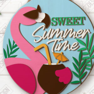 Intra απο ξύλο plywood 3mm-4mm πάχος πινακίδα τοίχου παραλίας | Καλοκαίρι | CNC Δίασταση 30x20 cm INTRAFABR-123571795