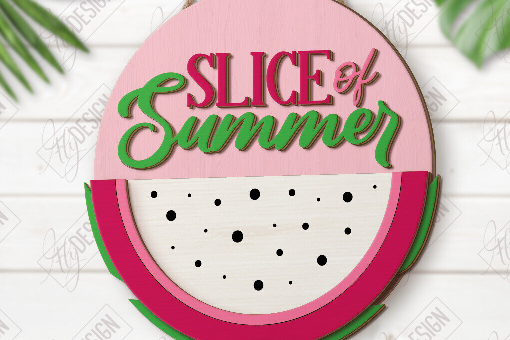 Intra απο ξύλο plywood 3mm-4mm πάχος πινακίδα τοίχου παραλίας | Καλοκαίρι | CNC Δίασταση 30x20 cm INTRAFABR-123571787