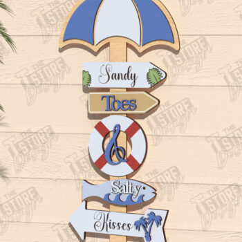 Intra απο ξύλο plywood 3mm-4mm πάχος πινακίδα τοίχου παραλίας | Πίνακας τοίχου Δίασταση 40x40 cm INTRAFABR-123505976 - Image 1