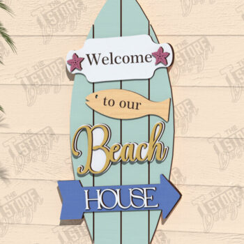 Intra απο ξύλο plywood 3mm-4mm πάχος πινακίδα τοίχου παραλίας | Πίνακας τοίχου Δίασταση 40x40 cm INTRAFABR-123505974 - Image 1