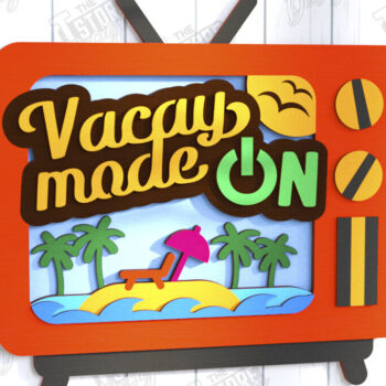 Intra απο ξύλο plywood 3mm-4mm πάχος πινακίδα τοίχου παραλίας | Διακόσμηση τοίχου Δίασταση 30x20 cm INTRAFABR-123601620 - Image 1