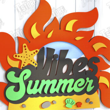 Intra απο ξύλο plywood 3mm-4mm πάχος πινακίδα τοίχου παραλίας | Διακόσμηση τοίχου Δίασταση 30x20 cm INTRAFABR-123601624 - Image 1