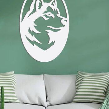 Intra απο ξύλο plywood 3mm-4mm πάχος κοπής με λέιζερ μεταλλικού τοίχου Bear Δίασταση 40x40 cm INTRAFABR-85479421 - Image 3