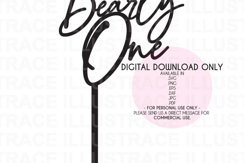 Intra απο ξύλο plywood 3mm-4mm πάχος Bearly One Cake Topper Δίασταση 15x15 cm INTRAFABR-84626952 - Image 3