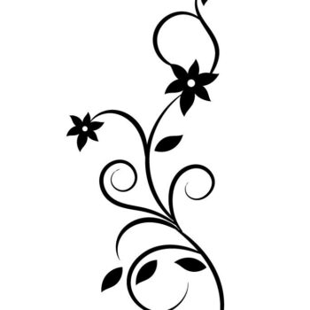 Intra απο ξύλο plywood 3mm-4mm πάχος Όμορφο Foral λουλούδι Δίασταση 15x15 cm INTRAFABR-90922348 - Image 1