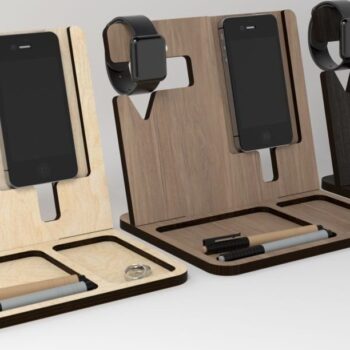 Intra απο ξύλο plywood 3mm-4mm πάχος Οργανωτής κομοδίνου Δίασταση 15x15 cm INTRAFABR-33678326 - Image 1