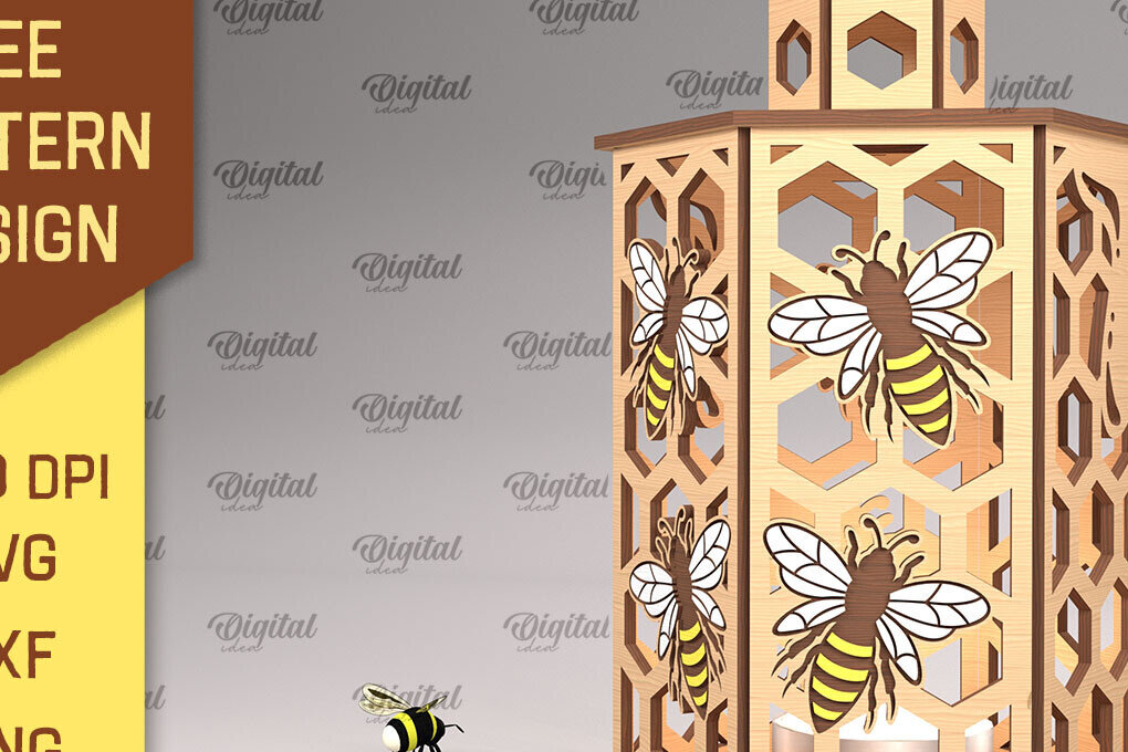 Intra απο ξύλο plywood 3mm-4mm πάχος με φανάρι μελισσών. Σχέδιο κηρήθρας Δίασταση 30x20 cm INTRAFABR-102466015