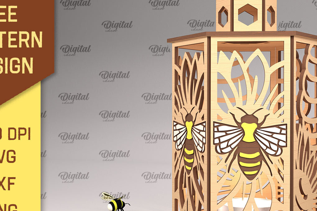 Intra απο ξύλο plywood 3mm-4mm πάχος με φανάρι μελισσών. Σχέδιο κηρήθρας Δίασταση 30x20 cm INTRAFABR-102466039