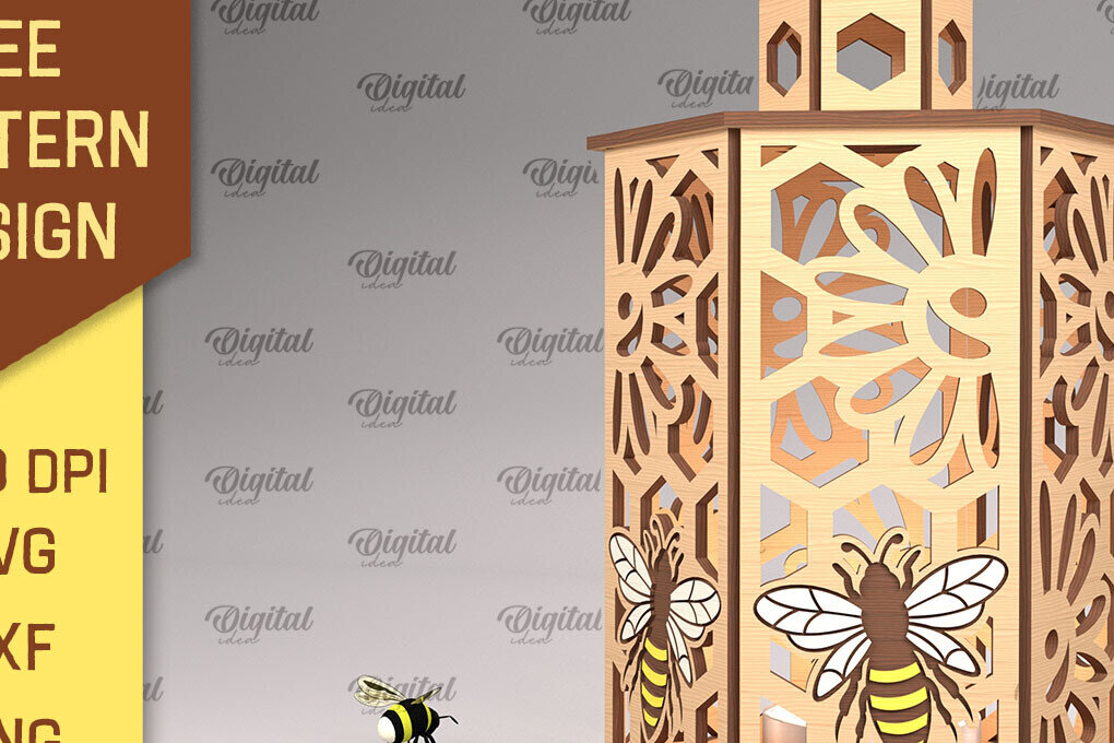 Intra απο ξύλο plywood 3mm-4mm πάχος με φανάρι μελισσών. Σχέδιο κηρήθρας Δίασταση 30x20 cm INTRAFABR-102466103