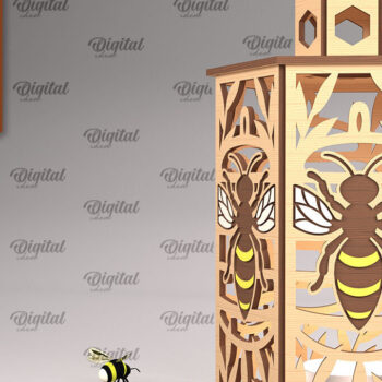 Intra απο ξύλο plywood 3mm-4mm πάχος κοπής με φανάρια μελισσών με λέιζερ. Κηρήθρα Δίασταση 30x20 cm INTRAFABR-102528595 - Image 12