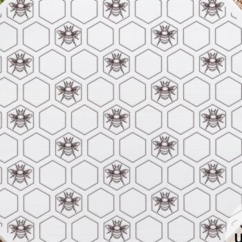 Intra απο ξύλο plywood 3mm-4mm πάχος βαθμολογίας Bee  | Μοτίβο βαθμολόγησης Δίασταση 26x26 cm INTRAFABR-69635381 - Image 1