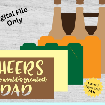 Intra απο ξύλο plywood 3mm-4mm πάχος Θήκη δώρου για μπουκάλια μπύρας Δίασταση 15x15 cm INTRAFABR-98113572 - Image 1