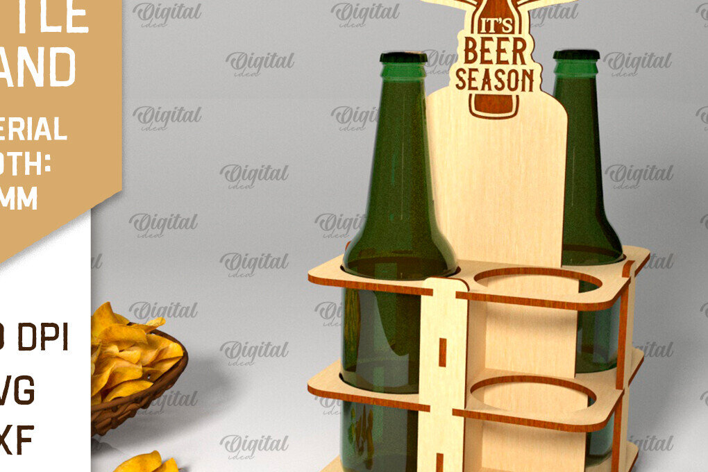 Intra απο ξύλο plywood 3mm-4mm πάχος Βάση μπουκαλιών μπύρας Ξύλινη Δίασταση 30x20 cm INTRAFABR-96802958