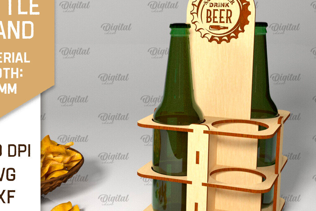 Intra απο ξύλο plywood 3mm-4mm πάχος Βάση μπουκαλιών μπύρας Ξύλινη Δίασταση 30x20 cm INTRAFABR-96802988