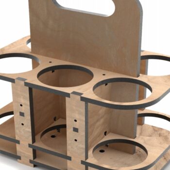 Intra απο ξύλο plywood 3mm-4mm πάχος με  Box Beer Box Δίασταση 4x16 cm INTRAFABR-113817541 - Image 1