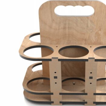 Intra απο ξύλο plywood 3mm-4mm πάχος με  Box Beer Box Δίασταση 4x16 cm INTRAFABR-113817541 - Image 4