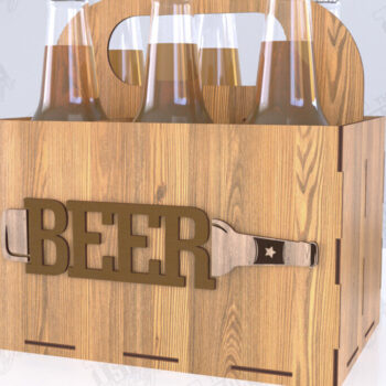 Intra απο ξύλο plywood 3mm-4mm πάχος Στήριγμα μπύρας Δέσμη κοπής |Καλάθι μπύρας Δίασταση 15x15 cm INTRAFABR-119884922 - Image 2