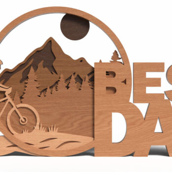 Intra απο ξύλο plywood 3mm-4mm πάχος Best Dad Layered Δίασταση 30x20 cm INTRAFABR-121878410 - Image 8