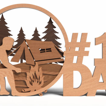 Intra απο ξύλο plywood 3mm-4mm πάχος Best Dad Layered Δίασταση 30x20 cm INTRAFABR-121878410 - Image 10