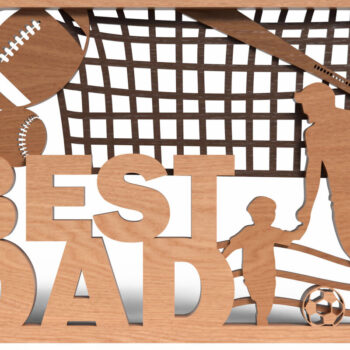 Intra απο ξύλο plywood 3mm-4mm πάχος Best Dad Layered Δίασταση 30x20 cm INTRAFABR-121878410 - Image 12