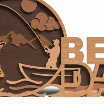 Intra απο ξύλο plywood 3mm-4mm πάχος Best Dad Layered Δίασταση 30x20 cm INTRAFABR-121878410 - Image 16