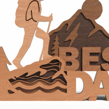 Intra απο ξύλο plywood 3mm-4mm πάχος Best Dad Layered Δίασταση 30x20 cm INTRAFABR-121878410 - Image 19